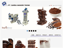 Tablet Screenshot of gmtindo.com